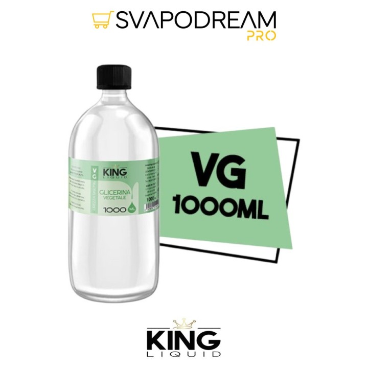 KING LIQUID - Glicerina Vegetale 1000ml in 1000