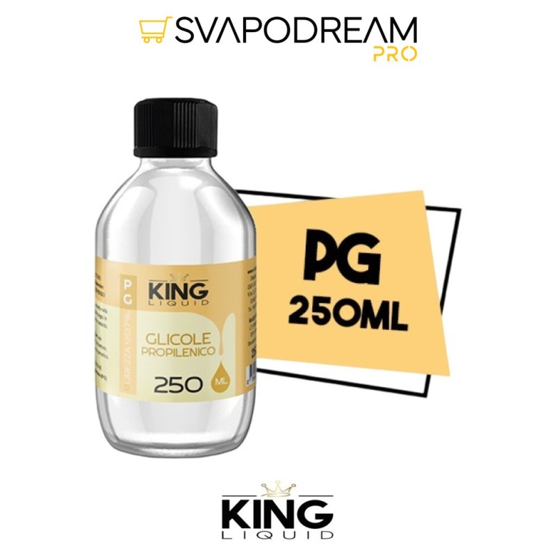 KING LIQUID - Glicole Propilenico 250ml in 250