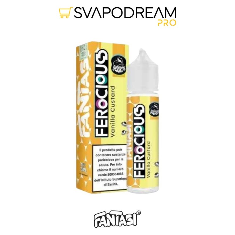 FANTASI VAPE FEROCIOUS - Aroma Shot 20ml VANILLA CUSTARD