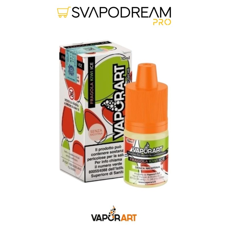 VAPORART - Liquido 10ml FRAGOLA KIWI ICE