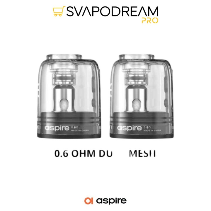 ASPIRE - Cartuccia Pod FLUFFI 2pz