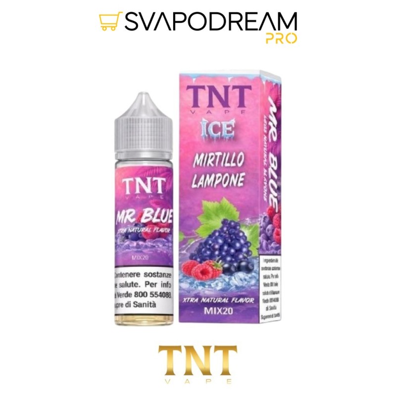 TNT VAPE - Liquido Mix&Vape 20ml Fruity ICE MR. BLUE