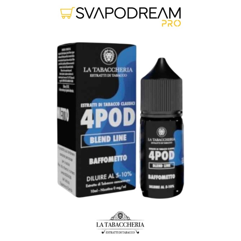 LA TABACCHERIA - Aroma Concentrato 10ml 4POD Blend Line BAFFOMETTO