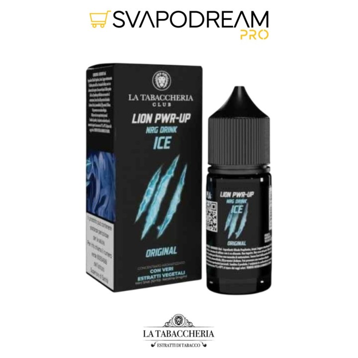 LA TABACCHERIA LION PWR-UP - Aroma Mini Shot 10ml NRG DRINK ICE ORIGINAL