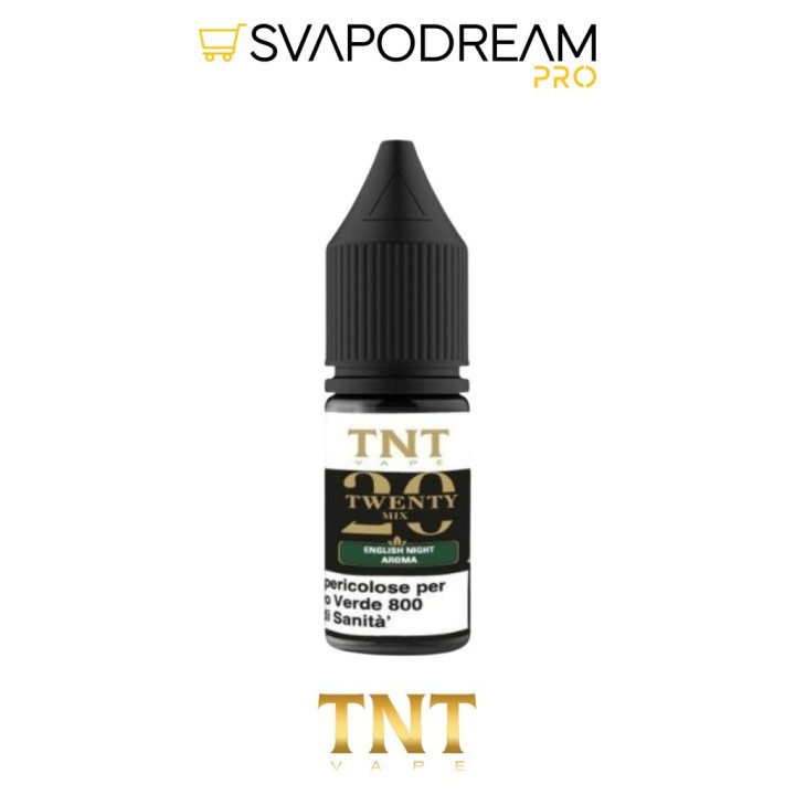 TNT VAPE - Aroma Concentrato 10ml Twenty Mix ENGLISH NIGHT