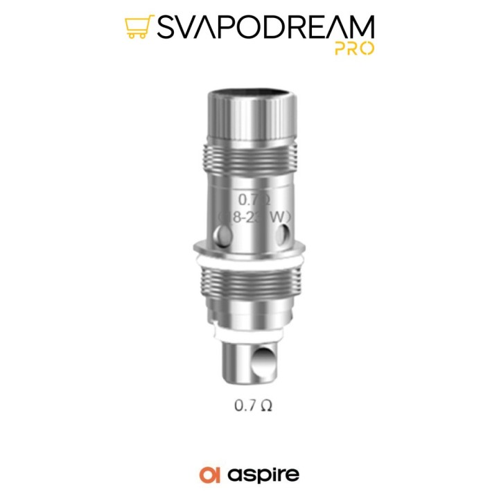 Resistenze Aspire Nautilus 2 BVC 0.7 Ohm 5pz | Svapodream