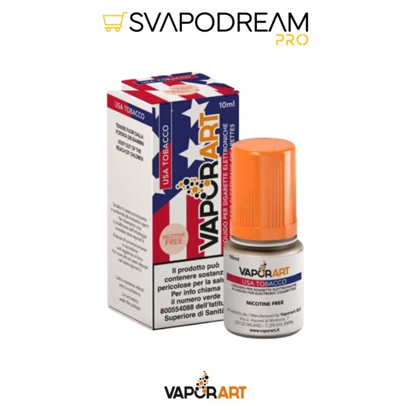 VAPORART - Liquido 10ml USA TOBACCO