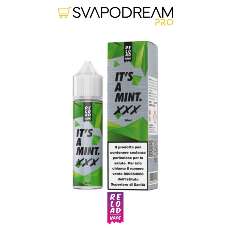 RELOAD VAPE - Aroma Shot 20ml XXX IT'S A MINT