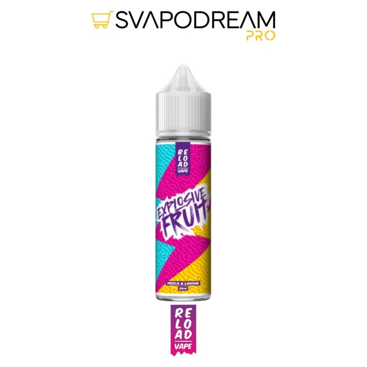 RELOAD VAPE - Aroma Shot 20ml Explosive Fruit PESCA & LIMONE