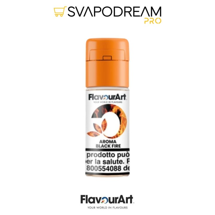 Black Fire Flavourart Aroma Tabacco 10ml | Svapodream