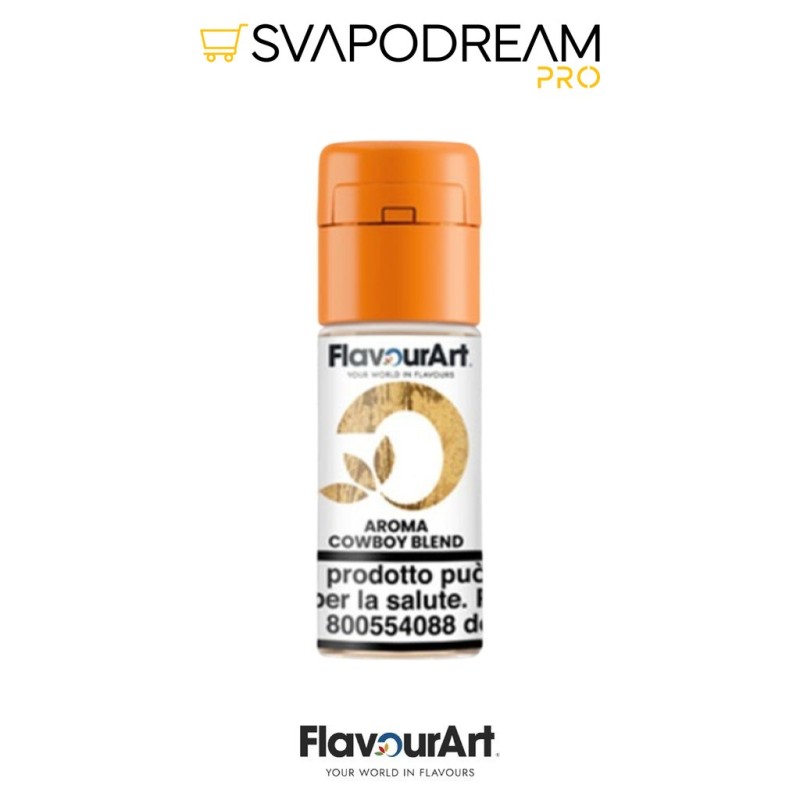FLAVOURART - Aroma concentrato 10ml TABACCO COWBOY BLEND