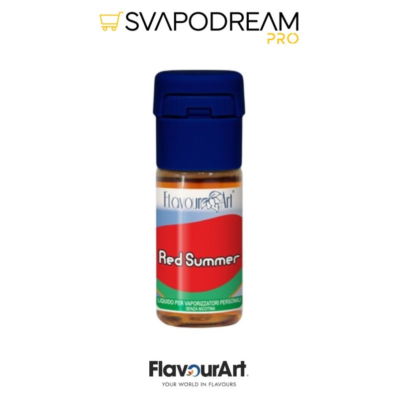 FLAVOURART - Liquido 10ml RED SUMMER
