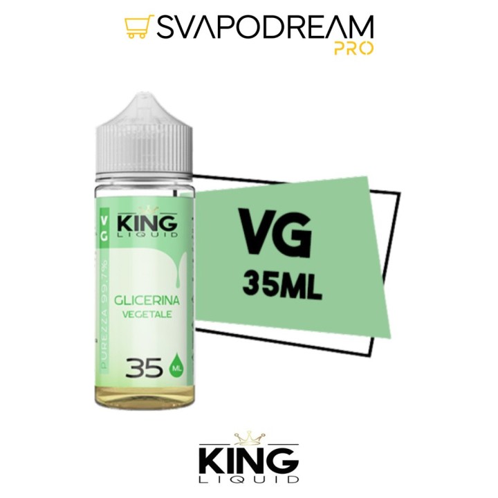 KING LIQUID - Glicerina Vegetale 35ml in 120