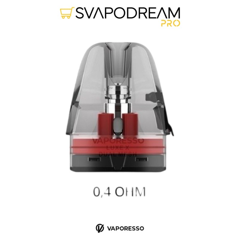 VAPORESSO - Pod LUXE X DUAL MESH 2pz
