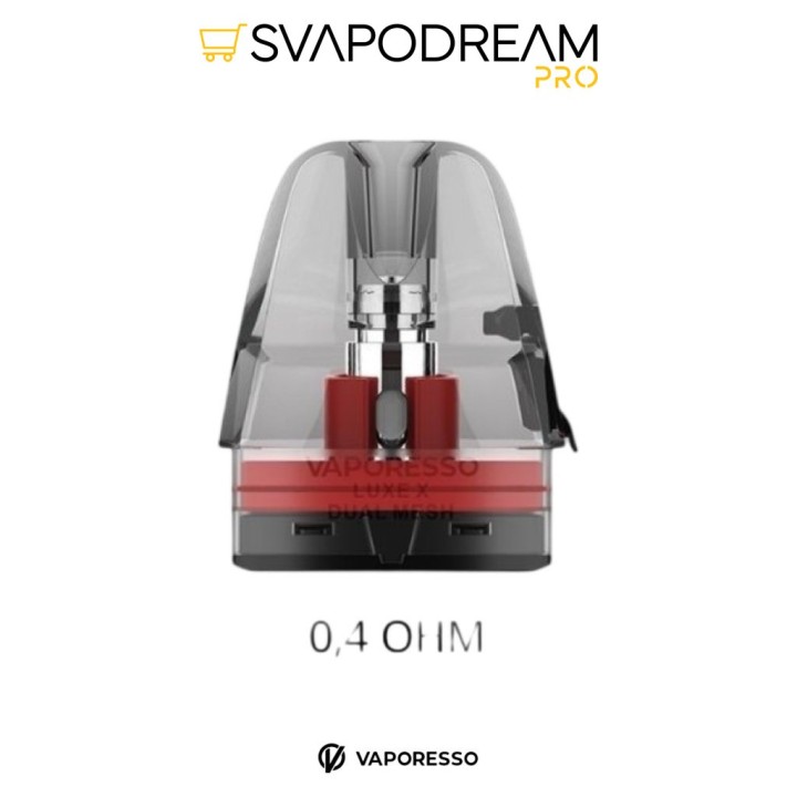 VAPORESSO - Pod LUXE X DUAL MESH 2pz