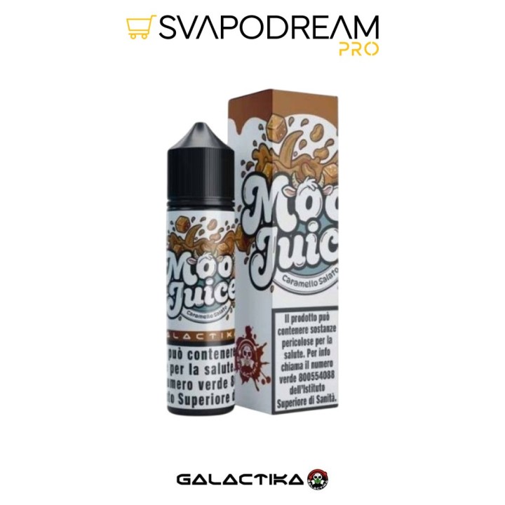 GALACTIKA - Aroma Shot 20ml Moo Juice CARAMELLO SALATO