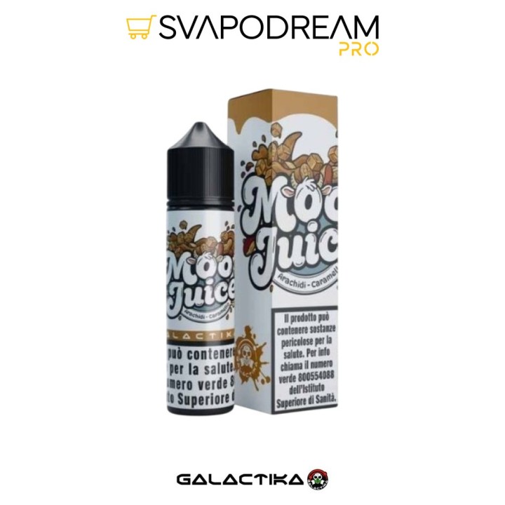 GALACTIKA - Aroma Shot 20ml Moo Juice ARACHIDI E CARAMELLO