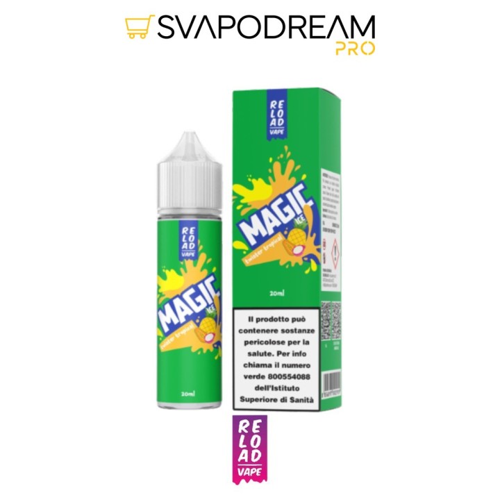 RELOAD VAPE - Aroma Shot 20ml Magic Ice TWISTER TROPICAL