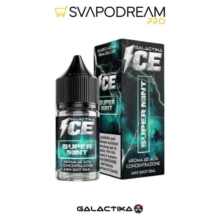 GALACTIKA ICE - Aroma Mini Shot 10ml SUPER MINT ICE