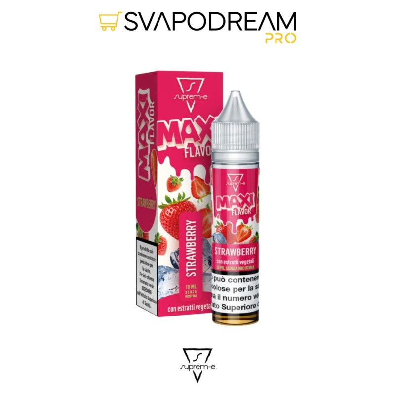 Suprem-e Strawberry Maxi flavor 10ml Aroma Shot | Svapodream