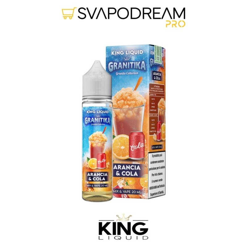 Granitika Arancia & Cola Mix&Vape 20ml King Liquid | Svapodream PRO
