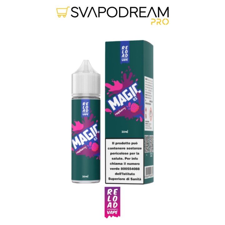RELOAD VAPE - Aroma Shot 20ml Magic Ice RASPBERRY