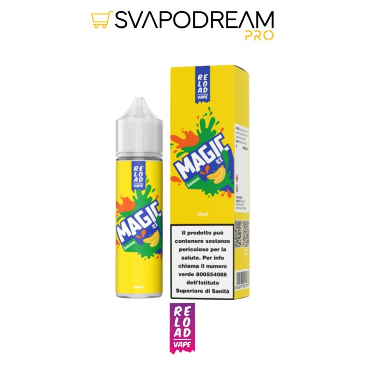 RELOAD VAPE - Aroma Shot 20ml Magic Ice BANANA