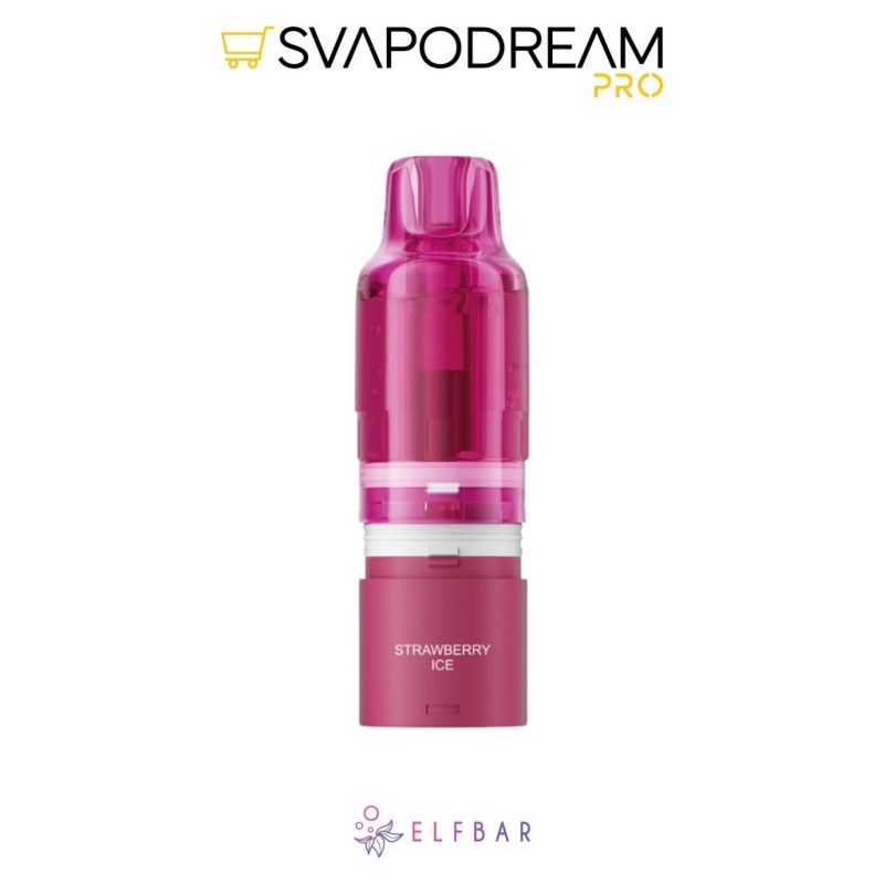 Elfbar Plus Pod Refill Strawberry Ice 20 mg/ml