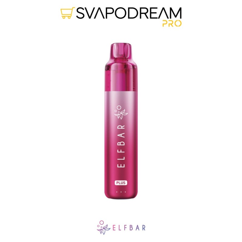 Elfbar Plus Kit Magenta Strawberry Ice 20mg | Svapodream PRO