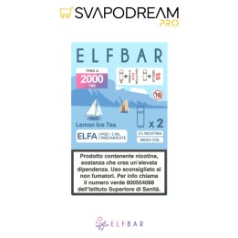 Elfa Lemon Ice Tea Pod Precaricata 20mg