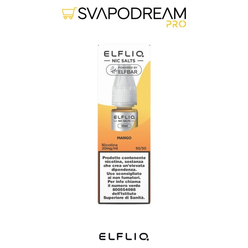ELFLIQ Mango Nic Salts 10ml Elfbar