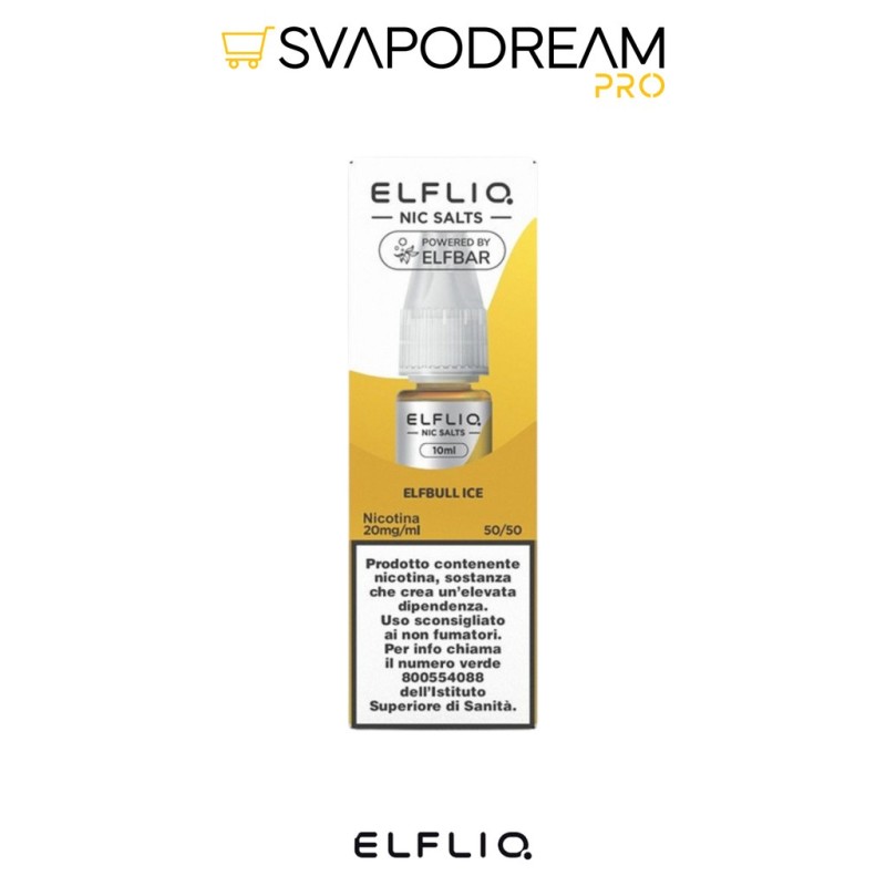 ELFLIQ Elfbull Nic Salts 10ml Sali di Nicotina