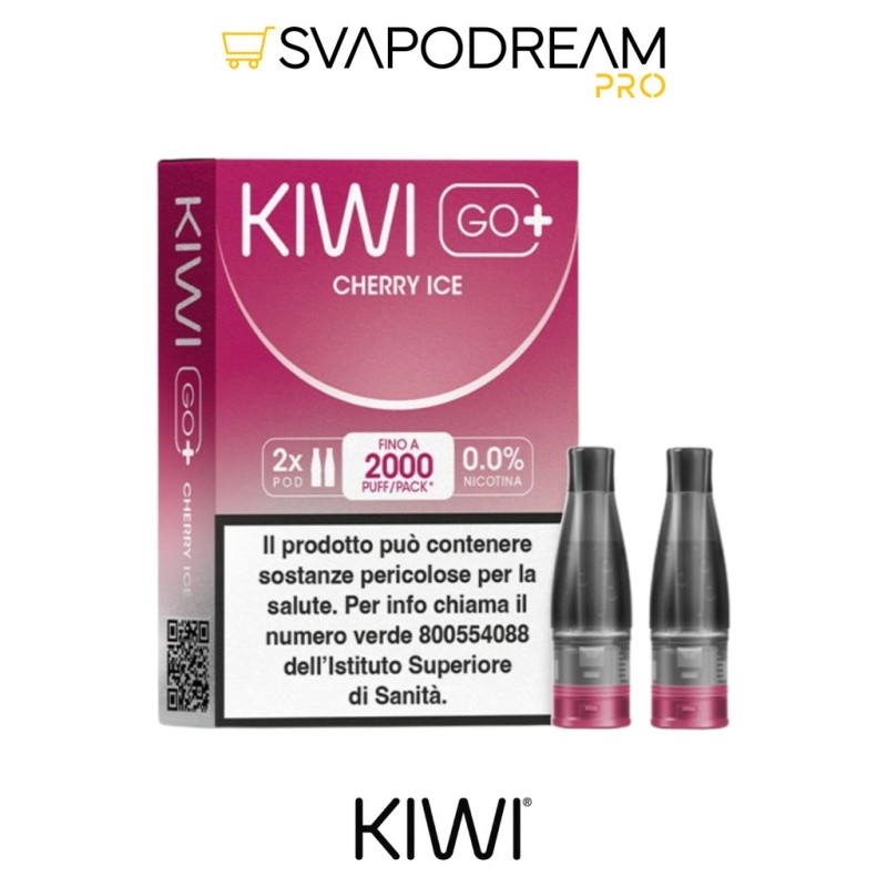 Kiwi Go Plus Cherry Ice Pod Precaricata 2pz