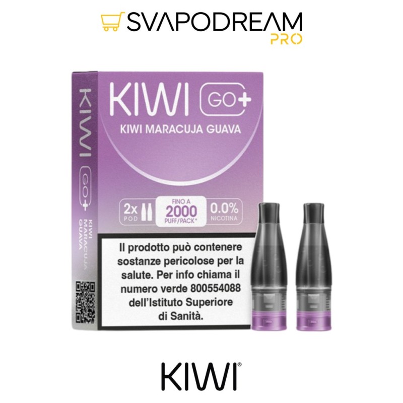 KIWI GO Plus Pod Maracuja Guava 20mg