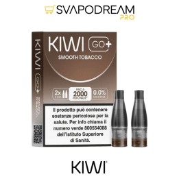 KIWI GO PLUS Pod Precaricata SMOOTH TOBACCO