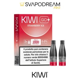 KIWI GO PLUS Pod Precaricata STRAWBERRY ICE
