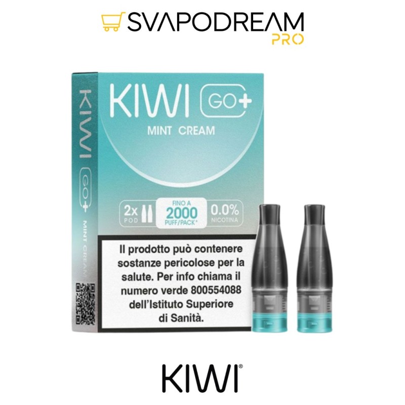 KIWI GO PLUS Pod Precaricata MINT CREAM
