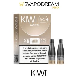 KIWI GO PLUS Pod Precaricata LATTE ICE