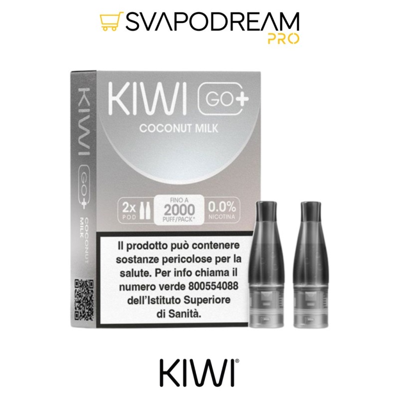 Kiwi GO Plus Coconut Milk (Cocco) Pod 2pz | Svapodream