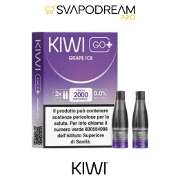 KIWI GO PLUS Pod Precaricata GRAPE ICE