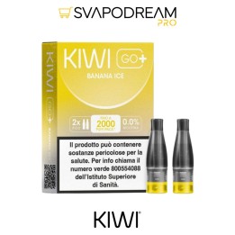 KIWI GO PLUS Pod Precaricata BANANA ICE