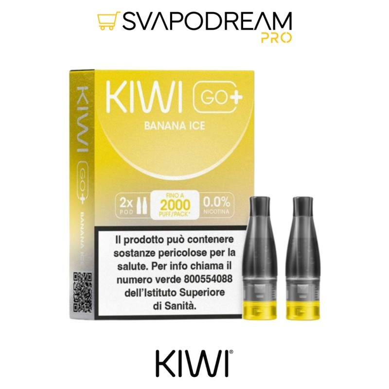 KIWI GO PLUS Pod Precaricata BANANA ICE