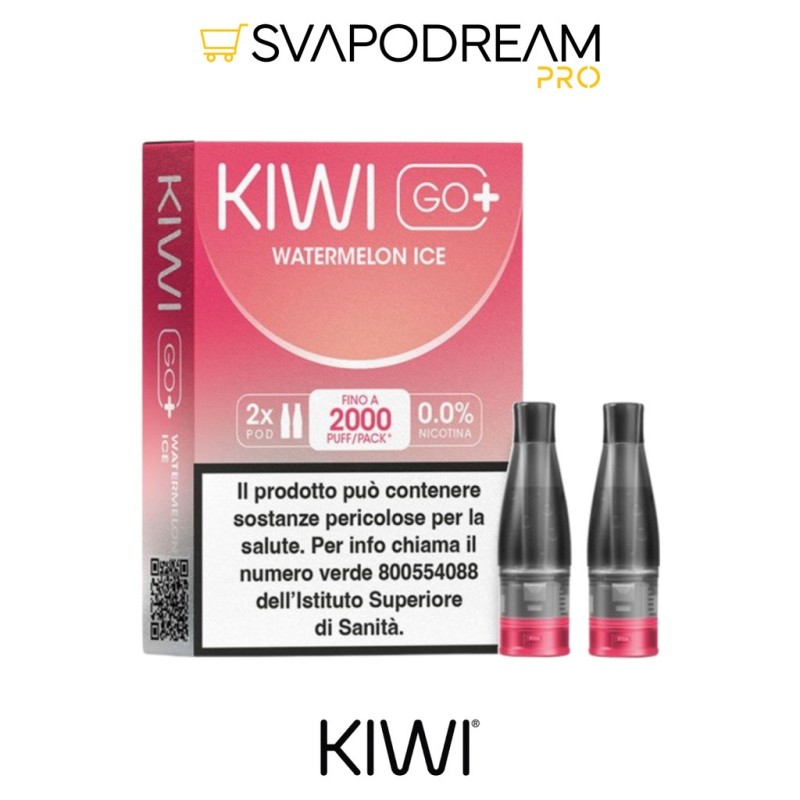 KIWI GO PLUS Pod Precaricata WATERMELON ICE