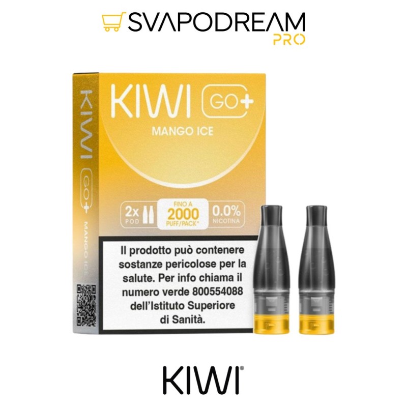 KIWI GO PLUS Pod Precaricata MANGO ICE