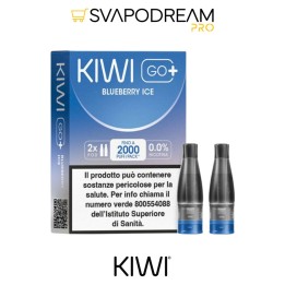 KIWI GO PLUS Pod Precaricata BLUEBERRY ICE