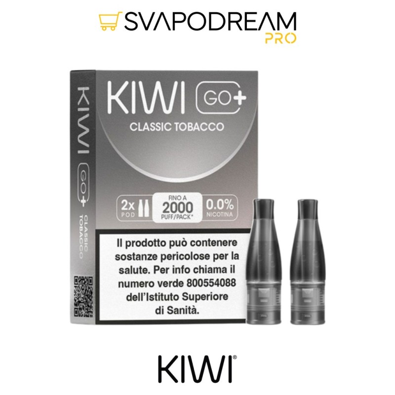 KIWI GO PLUS Pod Precaricata CLASSIC TOBACCO