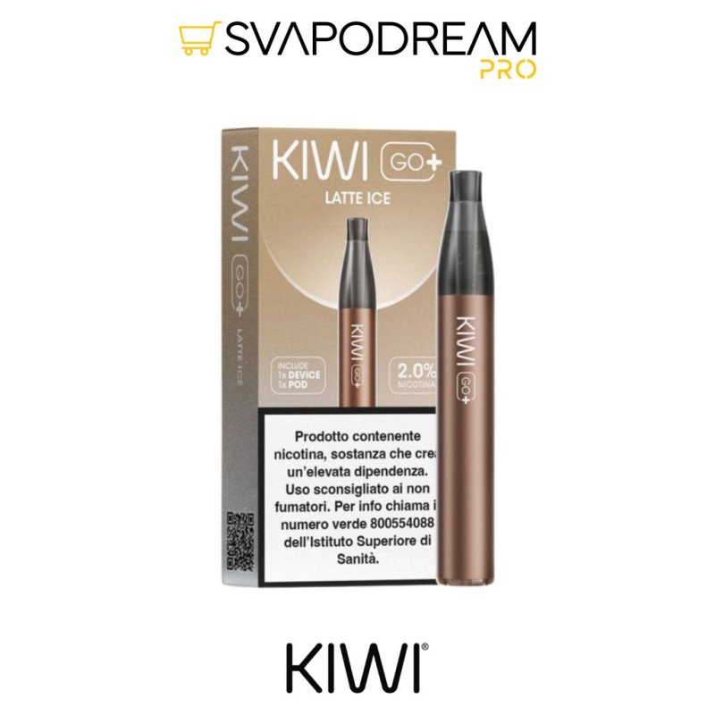 Kiwi GO Plus Latte Ice Starter Kit | Svapodream PRO