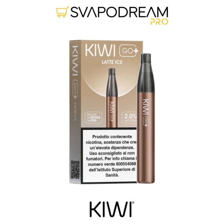 Kiwi GO Plus Latte Ice Starter Kit | Svapodream PRO