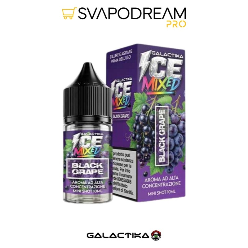 Black Grape Ice Aroma Mini Shot Galactika | Svapodream PRO