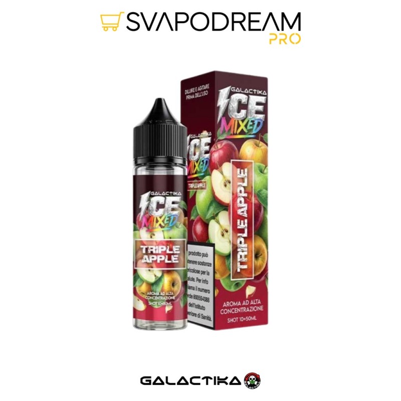 Galactika Triple Apple Ice Aroma Shot 10/60ml